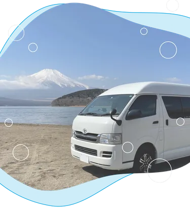 バンライフを始めた時の写真